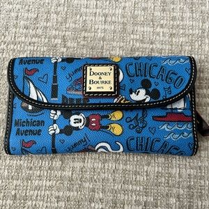 Windy City Dooney and Burke Mickey wallet
